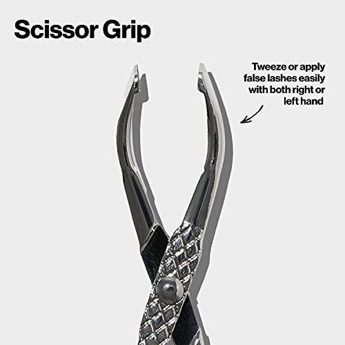 Revlon Perfectweeze Slant Tip Tweezer with Scissor-Style Handle