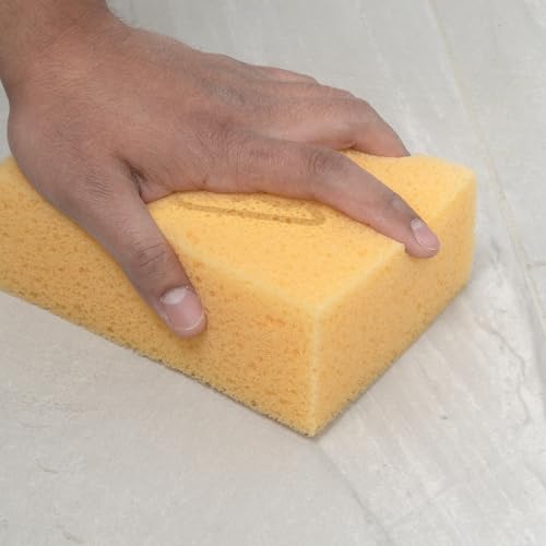 QEP Pro Square Grouting Sponge - Heavy-Duty, 6.7" x 4.6"