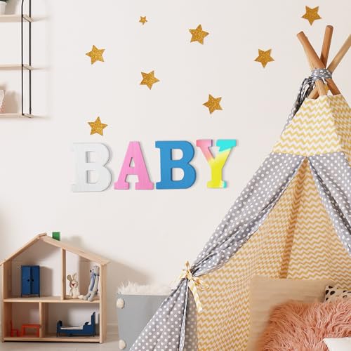 4-Inch Unfinished Wooden Letters for DIY Home Decor - Letter Q