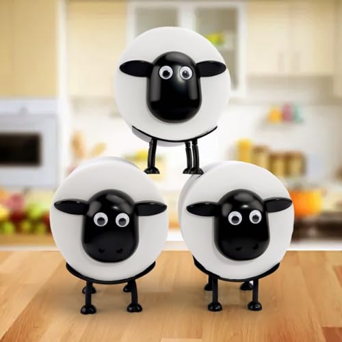 Sheep Toilet Paper Holder - 3D Printed Wall Mount Tissue Storage