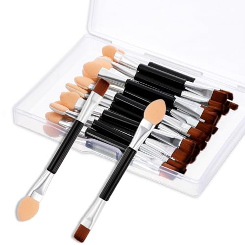 Snuviax 30Pcs Disposable Dual-Sided Eyeshadow Applicators 2.95 Inch