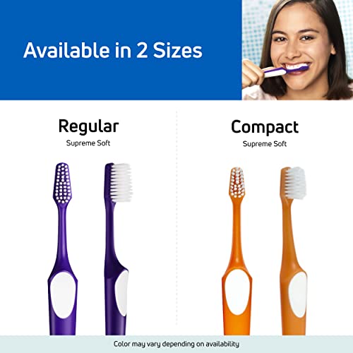 TePe Supreme Compact Soft Toothbrush for Sensitive Teeth