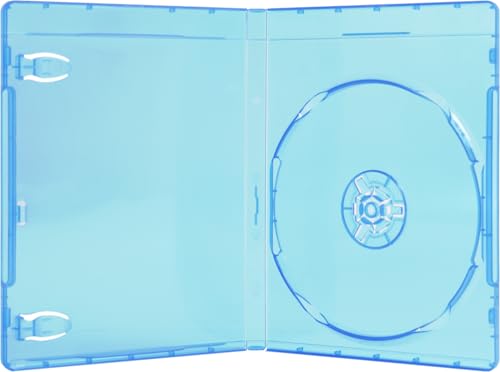 (5 Pack) Blu-Ray Empty Replacement Cases - Single Capacity Standard