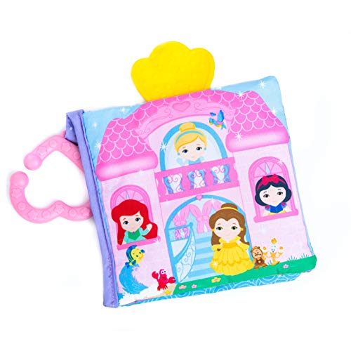 Disney Princess Soft Book with Teether Toy for Babies