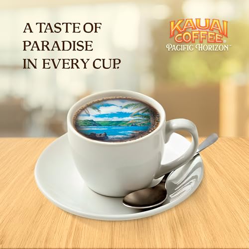 Kauai Coffee Whole Beans – Koloa Estate Medium Roast, 10oz (Pack of 4)
