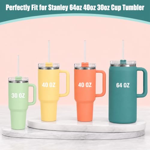 100 PCS Extra Long 12 Inch Clear Disposable Straws for 40oz Tumblers