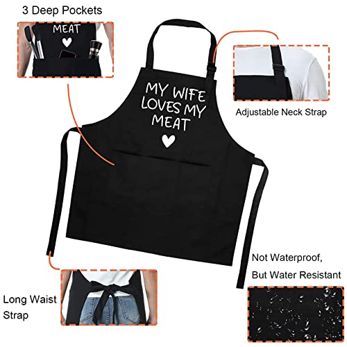 Funny Husband Apron - Gift for Men’s Anniversary & Birthday