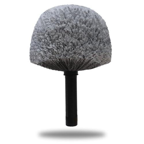 Tockrop Grey Cobweb Duster Head Brush - High Efficiency Cleaning Tool