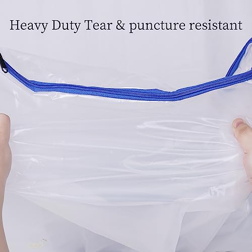 Small Single Crib Mattress Storage Bag with Zipper, 5 Mil Thick