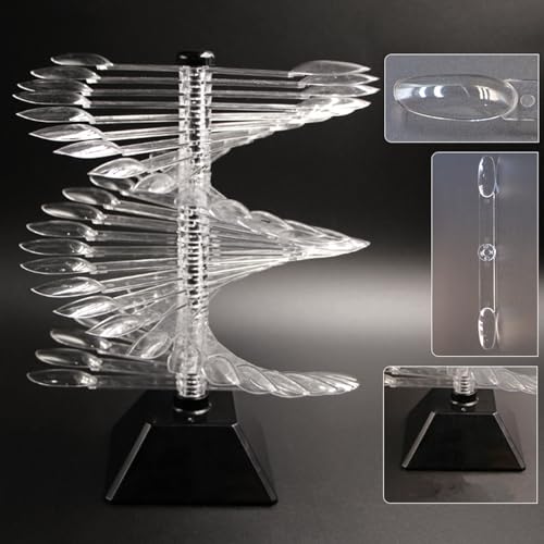 Yimart 60-Stick Spiral Nail Art Color Display Stand for Gel Polish