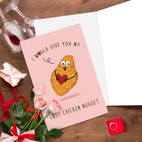 Funny Food Valentine's Day Card - Cute Anniversary Gift