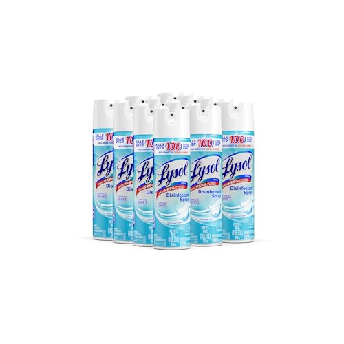 Lysol Disinfectant Spray, Crisp Linen Scent, 57 Ounce Bottle