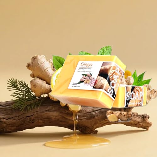 BEUKING Tea Tree Handmade Soap Bar for Face and Body, Moisturizing Cleansing Bar
