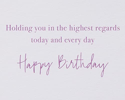 Papyrus Birthday Card - Beautiful Design for Her