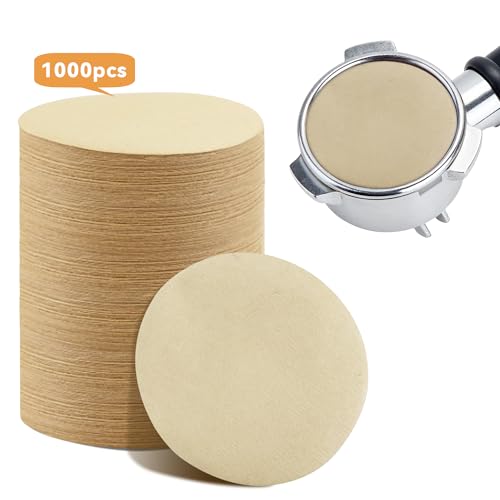 58mm Round Espresso Filter Paper - 1000 Pcs for Portafilter