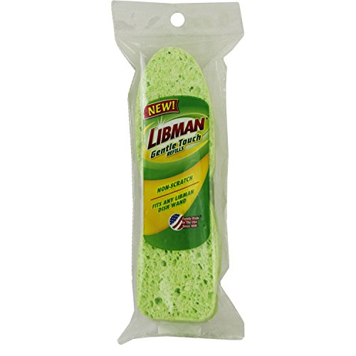 Libman Gentle Touch Broom Refills, 2-Pack, Recycled PET Fiber