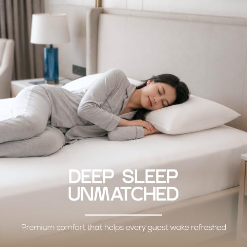 Utopia Bedding Queen Flat Sheets - 24-Pack White Microfiber Hotel Top Sheets