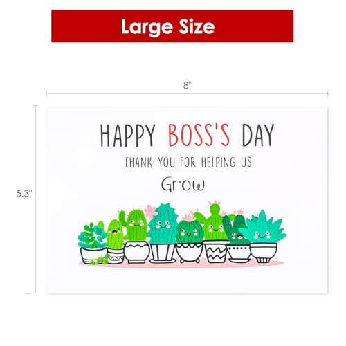 Heartfelt Boss Day Card - Thank You for Your Leadership