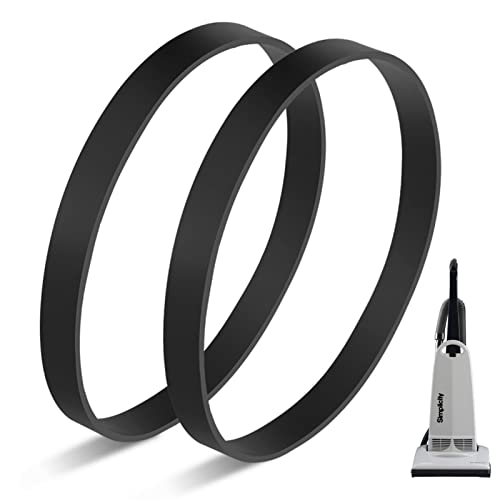 JEDELEOS Replacement Vacuum Belts for Simplicity Series (Pack of 2)