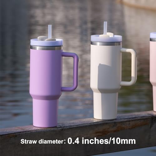 6 Pack Replacement Straws for Stanley Adventure Quencher Cups