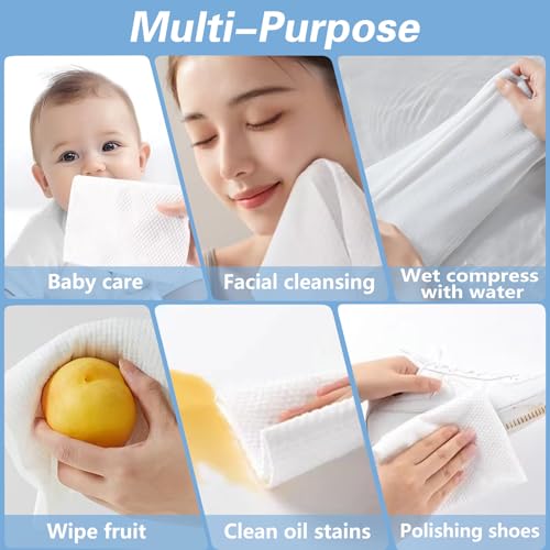 120 Pcs Compressed Towels - Soft Microfiber Magic Towels for Travel