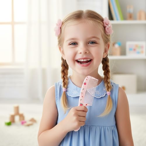 8-Piece Baby Hair Comb and Styling Set for Toddlers and Kids