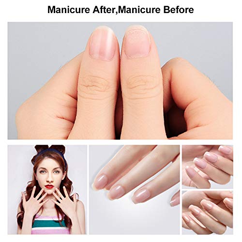 TMISHION Ceramic Nail Drill Bit Round Head Medium for Acrylic Gel Removal