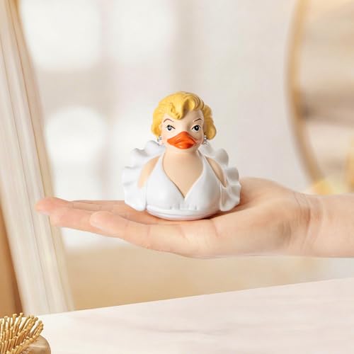 Marilyn Monroe Resin Duck Figurine, Hollywood Glamour Collectible