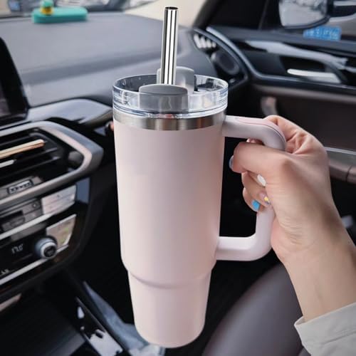 6-Pack Stainless Steel Straws for Stanley 40oz Tumbler, 11.81" Long