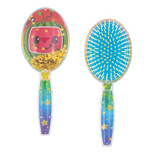 CoComelon Kids Hair Brush with Sparkling Stars Confetti, Ages 3+