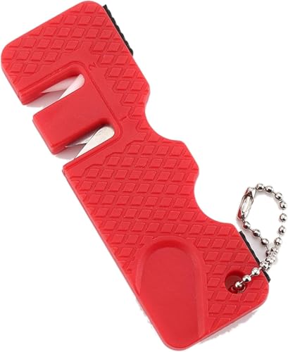 Portable Mini Whetstone Sharpener for Kitchen Knives & Scissors