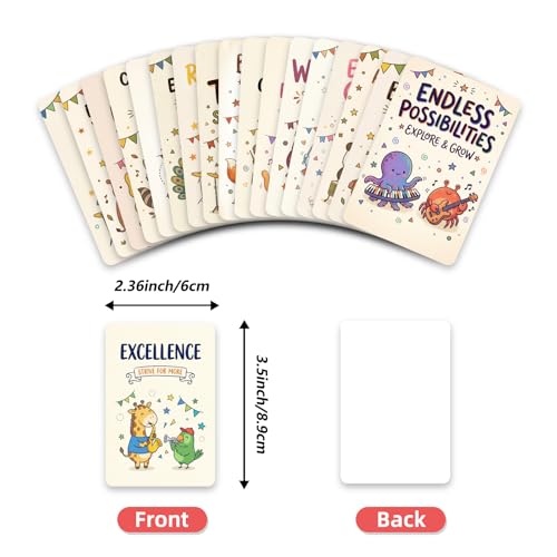 18 Cute Animal Motivational Cards for Kids - Classroom Rewards