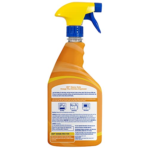 Zep Heavy-Duty Orange Plus Kitchen Degreaser - 24 Fl. Oz.