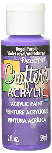 DecoArt Crafter's Acrylic Paint, 2-Ounce, Regal Purple