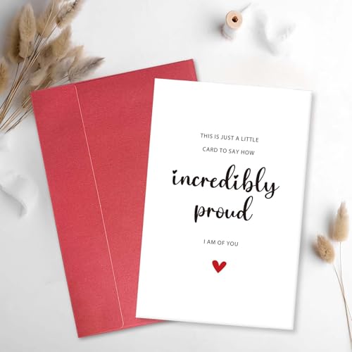 Incredibly Proud of You Greeting Card (PM-08-72) - Graduation & Promotion