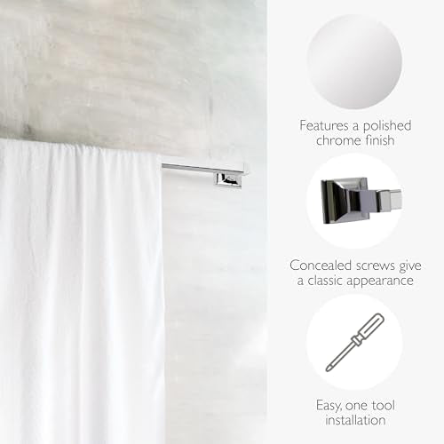 Design House Millbridge 4-Piece Bath Accessory Set - Polished Chrome