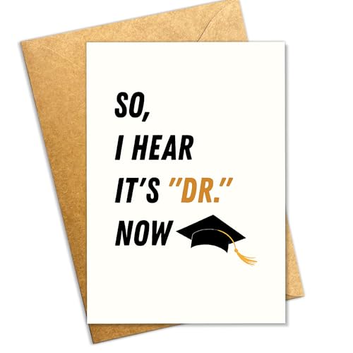 Funny Doctor Graduation Card 2026 | Medical School Congrats
