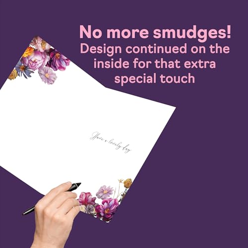 Giftzie Gold 1st Birthday Card A5 Elegant Keepsake with Envelope