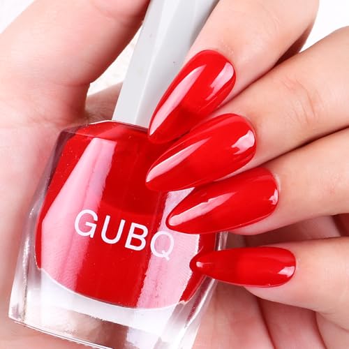 Major Dijit Quick Dry Red Nail Polish 12ml Long Lasting Glossy Lacquer