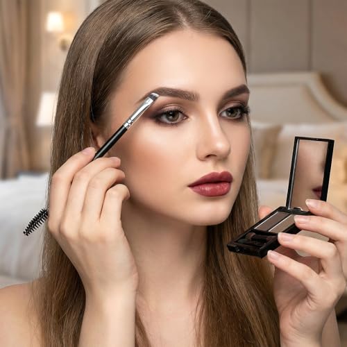 Tiesome 12-Piece Double-Sided Eyebrow Comb and Eyelash Brush Set