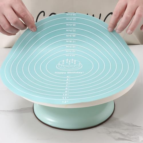 12-Inch Non-Slip Silicone Cake Mat for Baking & Pastry