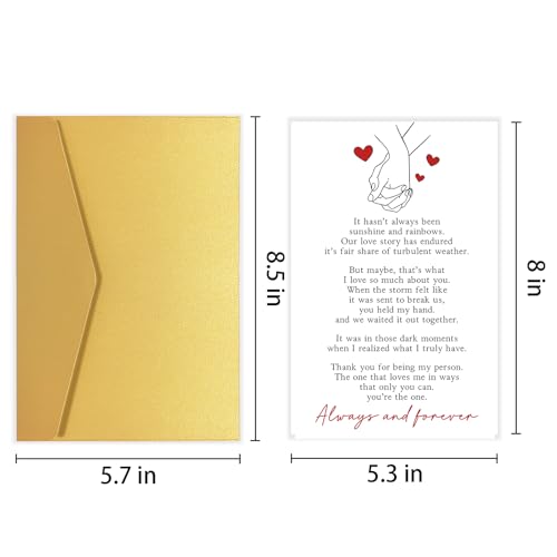Romantic Valentine's Day Card - Heartfelt Poem for Loved Ones