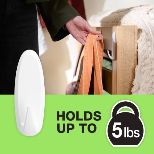 FrogTape reMOVEables Heavy-Duty Wall Hook - Holds 5 lbs - White