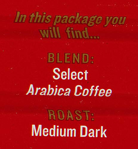 French Market Ground Coffee, French Roast Medium-Dark Roast, 12oz