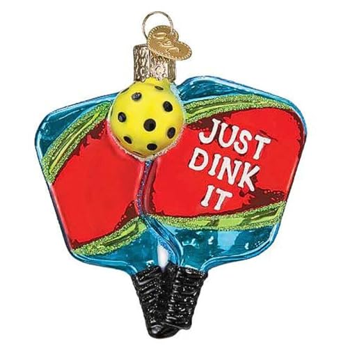 Pickleball Paddles Christmas Tree Ornament - Holiday Decor for Game Lovers