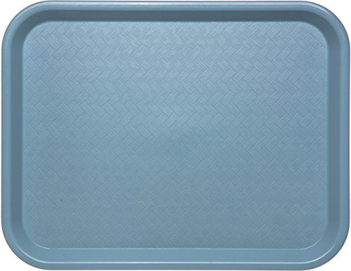 Cafeteria Fast Food Tray 10" x 14" Slate Blue - Pack of 2