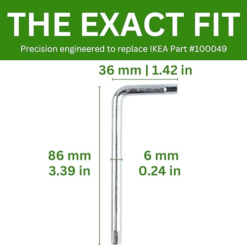 6MM Hexagon Allen Key - Replacement for IKEA Part #100049
