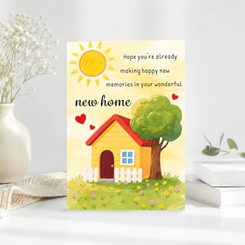 Thoughtful New Home Card with Envelope - Housewarming Gift