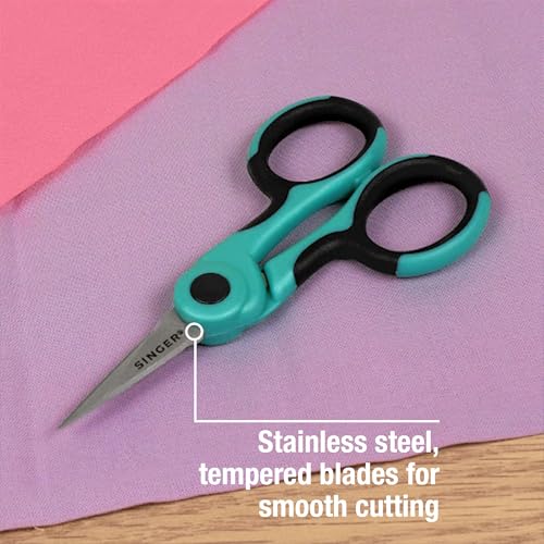 SINGER 4.5" Detail Scissors, 6-Pack for Precision Cutting