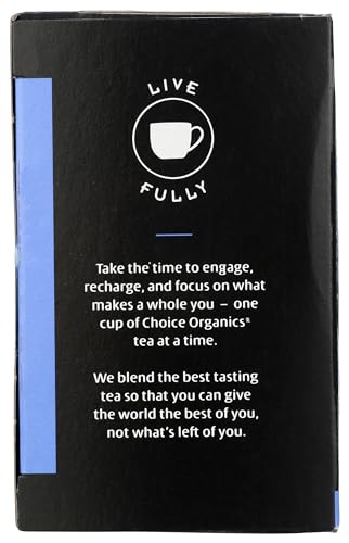 Organic Decaffeinated Earl Grey Tea with Bergamot - 16 Bags